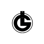 A black and white image of the letter g.