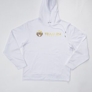 Team 24 Community Logo Hoodie White