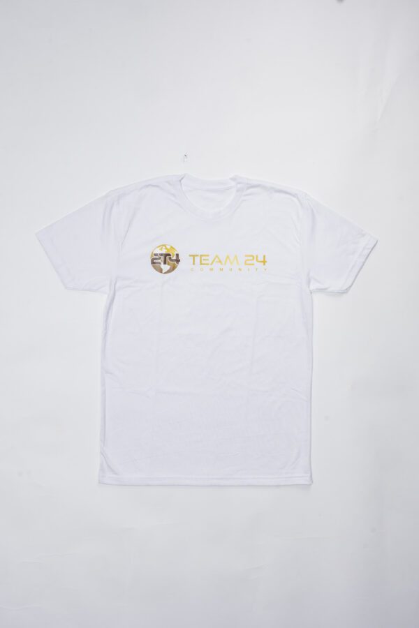 Team 24 Community Logo T-Shirt White