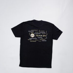 Word Collage T-Shirt Black